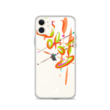 Load image into Gallery viewer, Spark Orange Contemporary iPhone Case