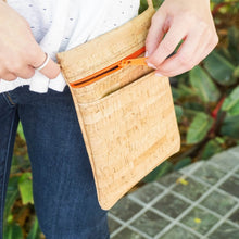 Load image into Gallery viewer, Cork Mini Cross Body Bag, Rustic Cork -  NatalieTherese Bags