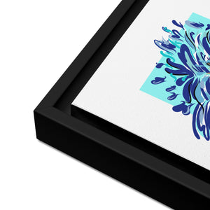 Your Artwork Framed Canvas - Custom