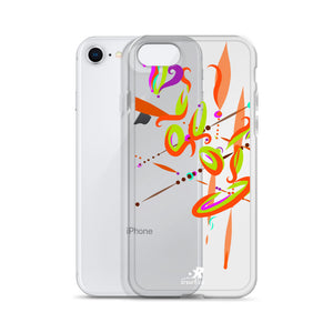 Spark Orange Contemporary iPhone Case