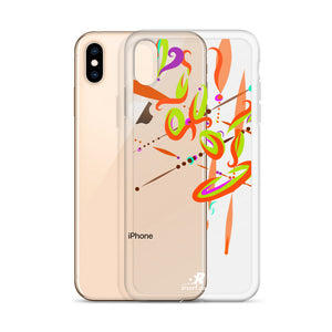 Spark Orange Contemporary iPhone Case