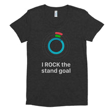 Load image into Gallery viewer, I Rock The Stand Goal - Sarcastic Fitness Watch Women&#39;s T-shirt